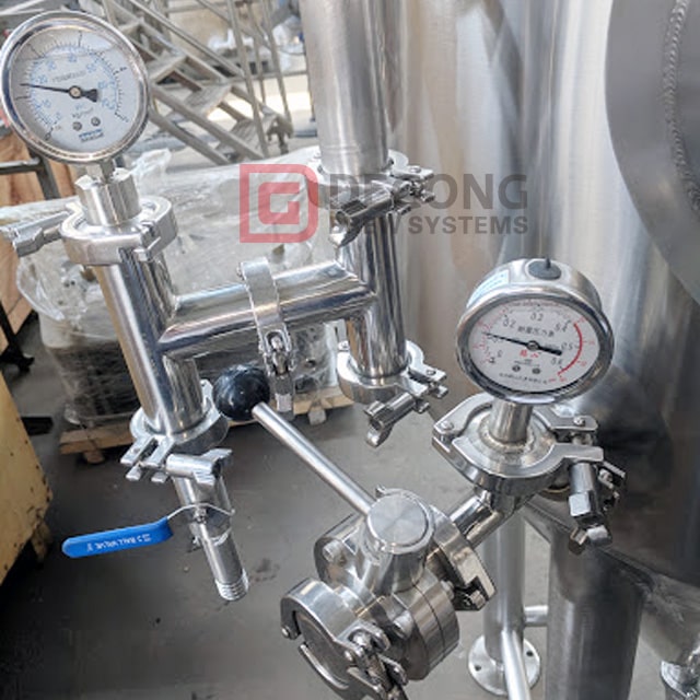 Rostfritt stål fermentor för produktion av öl AISI 304/316 Lagring av öl till salu
