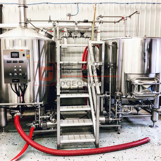 700L Craft Micro Brewery Utrustning Komplett ånga/elektriskt uppvärmningssystem för ölbryggning till salu