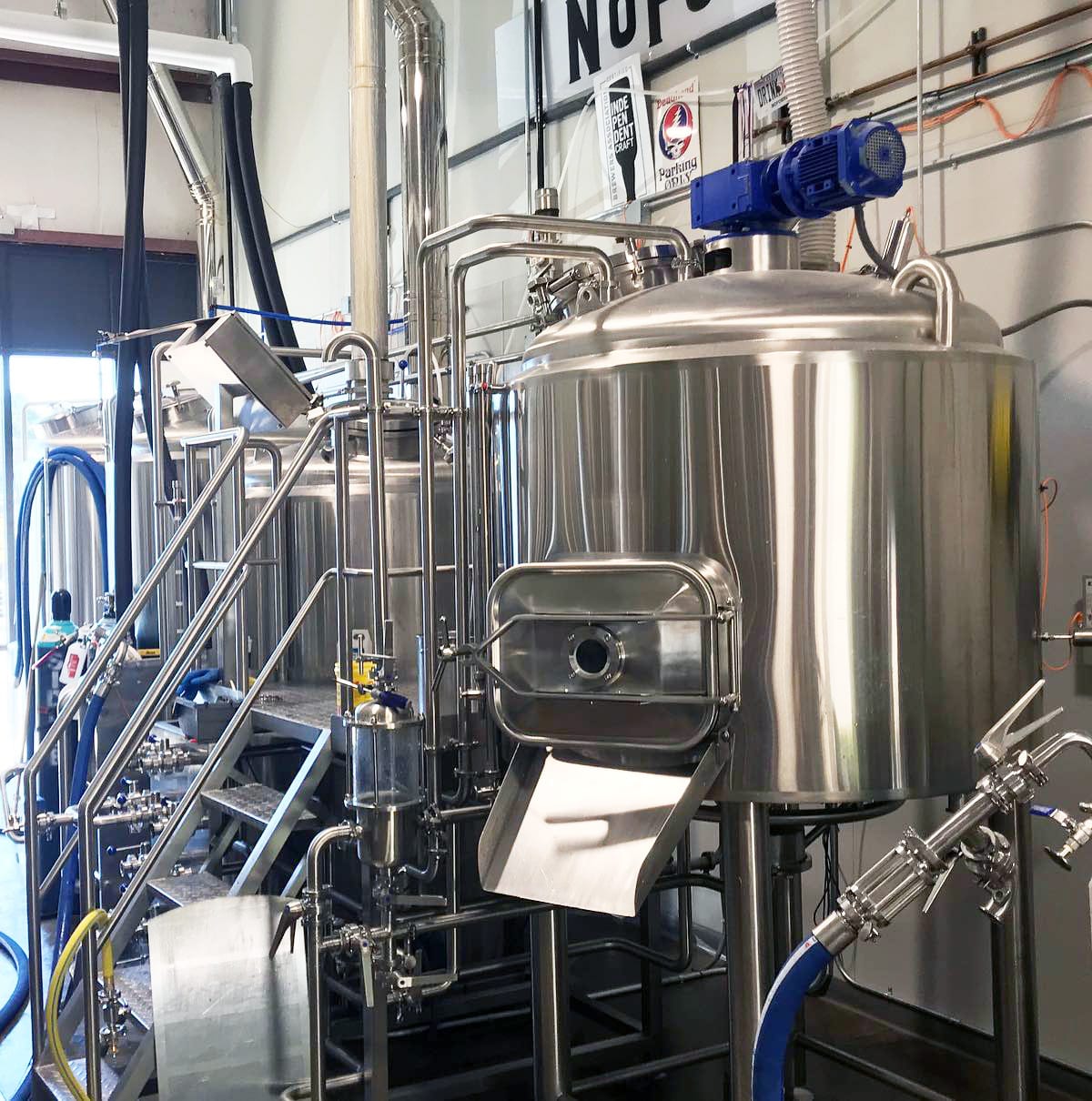 Tyskland TUV-certifierad överlägsen kvalitet för livsmedelskvalitet rostfritt stål ölbryggningsutrustning mikrobryggeri 100L-2000L