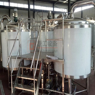 10bbl 3 kärl brygghus - jäsutrustning rostfritt stål livsmedelskvalitet för ölföretag