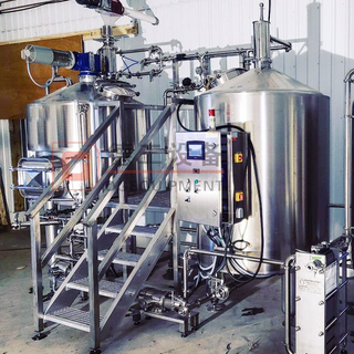 1000L ölbryggningssystem SUS304/316 röd koppar konisk jäsningstank Prisvärd ölutrustning till salu
