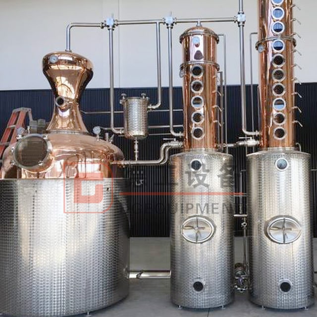 Nya produkter 2021 Kina Pris 1000L Kommersiell destillationsutrustning för Gin Whisky Rom till salu