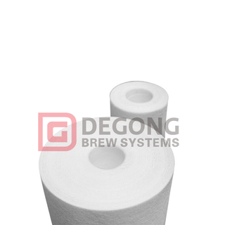 Spunna polypropensedimentfilterpatroner