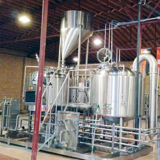 500L Commercial Brew Kettle Craft Beer Mashing System Professionella leverantörer Sus304/316 tankar till salu