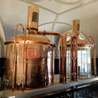 1000L röd kopparmikrobryggeriutrustning - DEGONG brygghussystem till salu