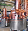 2000L Rom Gin Distillery Machine Koppar Lök Head Craft Destillationsutrustning till salu