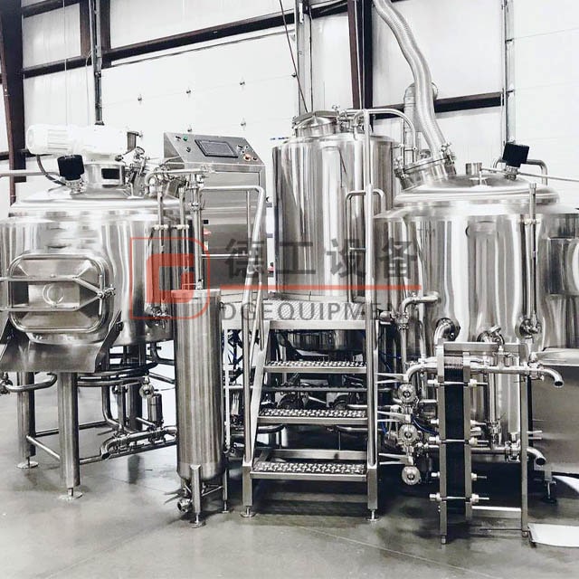 500L Commercial Brew Kettle Craft Beer Mashing System Professionella leverantörer Sus304/316 tankar till salu