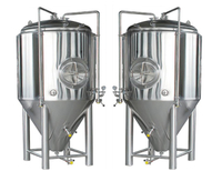 Rostfritt stål bryggeri fermenterare