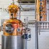1000L Industriell destillationsutrustning alkoholproduktionslinje med Whiskyvodka-destilleriutrustning