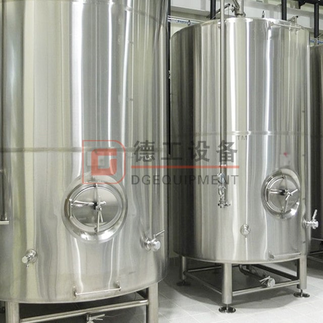 Livsmedelsklassade bryggerier Produktions- och lagringstankar 200-5000L Fermenters brite-tankar levererade av DEGONG