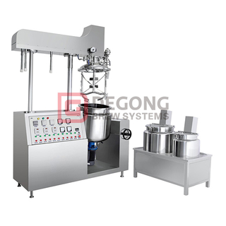 100L Hydraulic Emulsifying Cosmetics Face Cream Mixer Homogenizer Machine